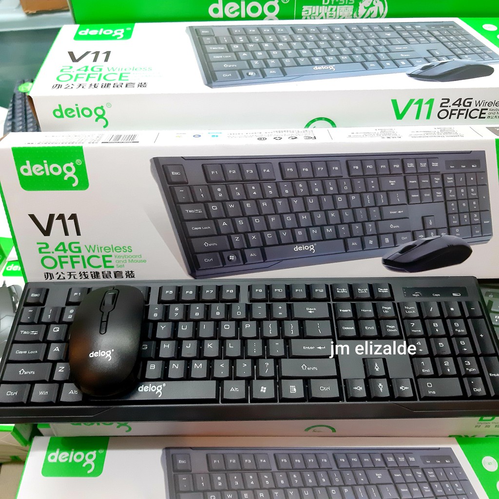 Keyboard DEIOG V11 WIRELESS OFFICE BSB